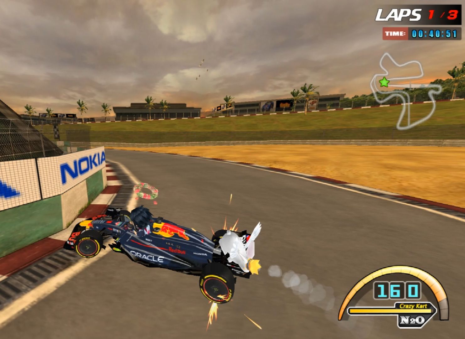 关于火力全开！赛车比赛数据创纪录的信息